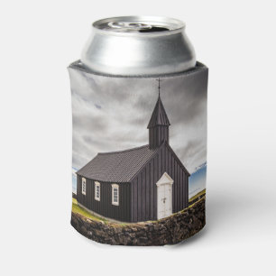 The Black Church Of Budir, Iceland Can Cooler