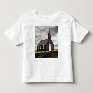 The Black Church Of Budir, Iceland Toddler T-shirt