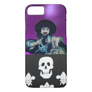 THE BLACK CORSAIR SKULL & FLEUR DE LIS iPhone 8/7 CASE