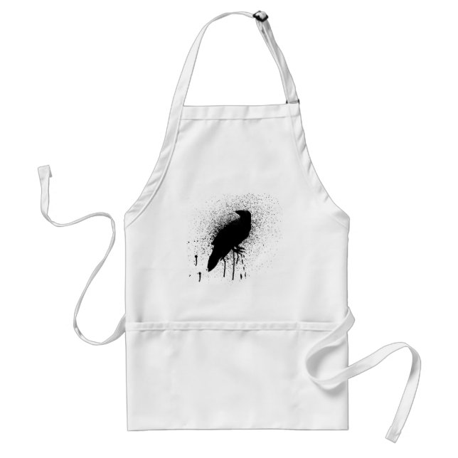 The black crow standard apron (Front)