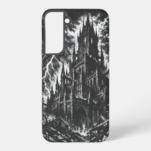 The Black Fortress by BurnsInHell Samsung Galaxy Case