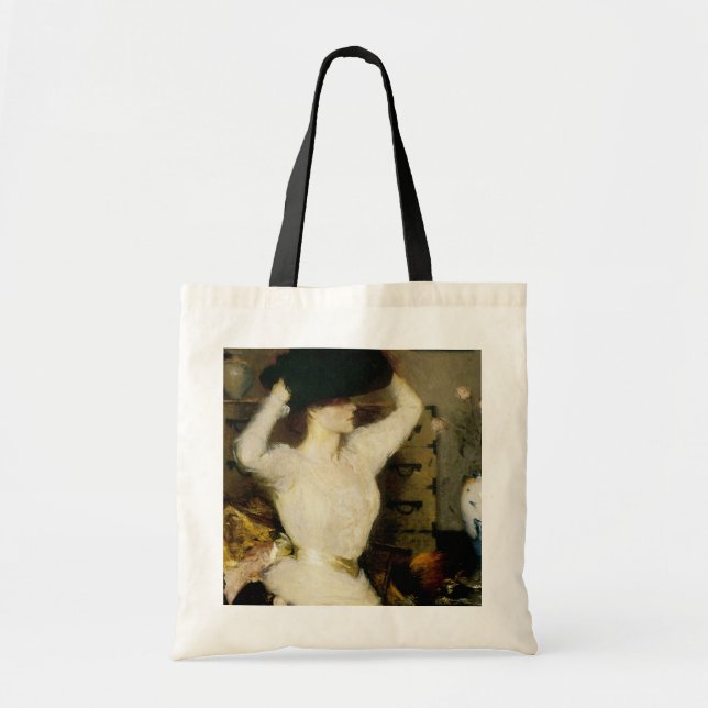 The Black Hat Tote Bag (Front)