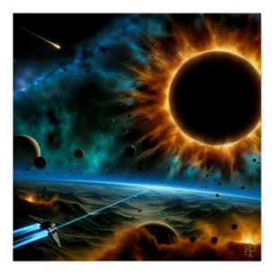 The Black Hole Sun Poster