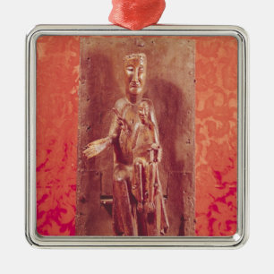 The Black Madonna, Catalan School, 11th century Metal Ornament