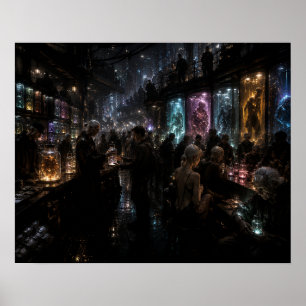 The Black Market Where Time Is Sold Poster