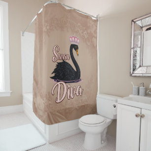The black swan, queen of the water.