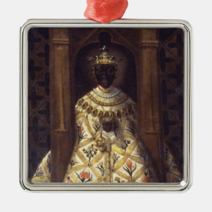 The Black Virgin in the Chadaraita Metal Ornament