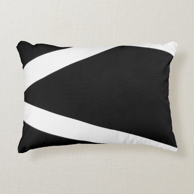 The Black & White Pillow (Front)