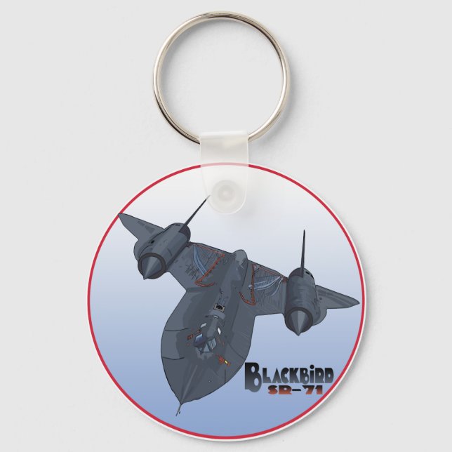 The Blackbird Keychain (Front)