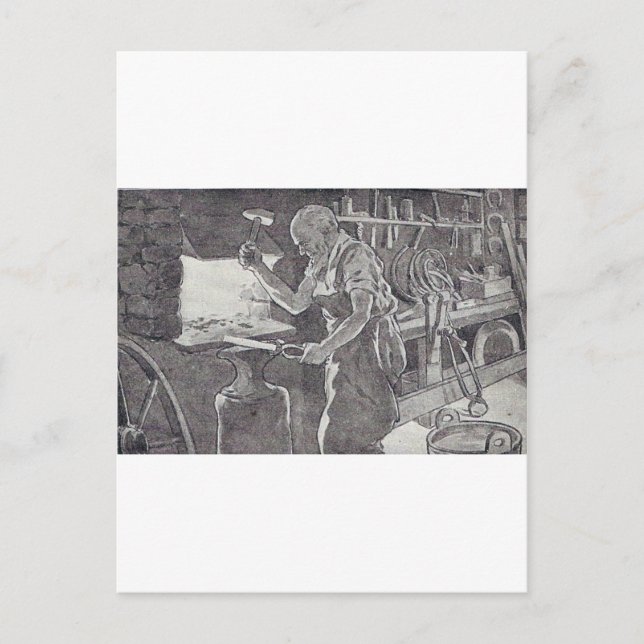 The Blacksmith Postcard (Front)