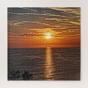 The Blaze of Sunset - 20x20 - 676 pcs. Jigsaw Puzzle