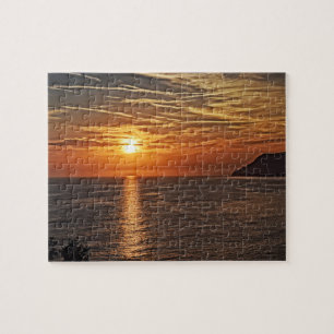 The Blaze of Sunset - 8x10 - 110 pcs. Jigsaw Puzzle