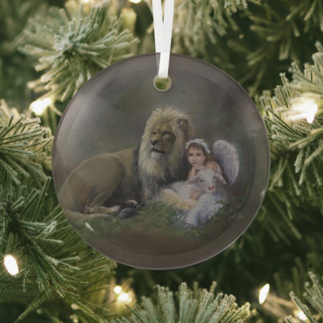 The Blessed Three  Glass Ornament (Insitu)