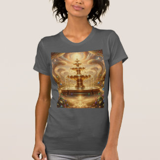 The Blessing Fountain — Overflow of Divine Wealth T-Shirt