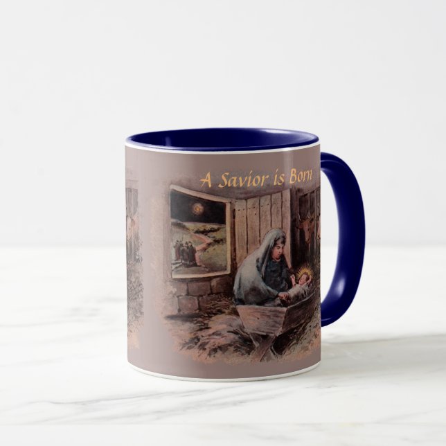 The Blessings of Christmas Mug (Front Right)