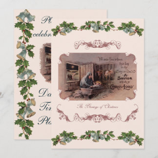 The Blessings of Christmas Party Invitation