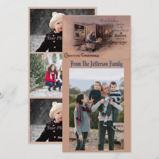 The Blessings of Christmas Photo Card