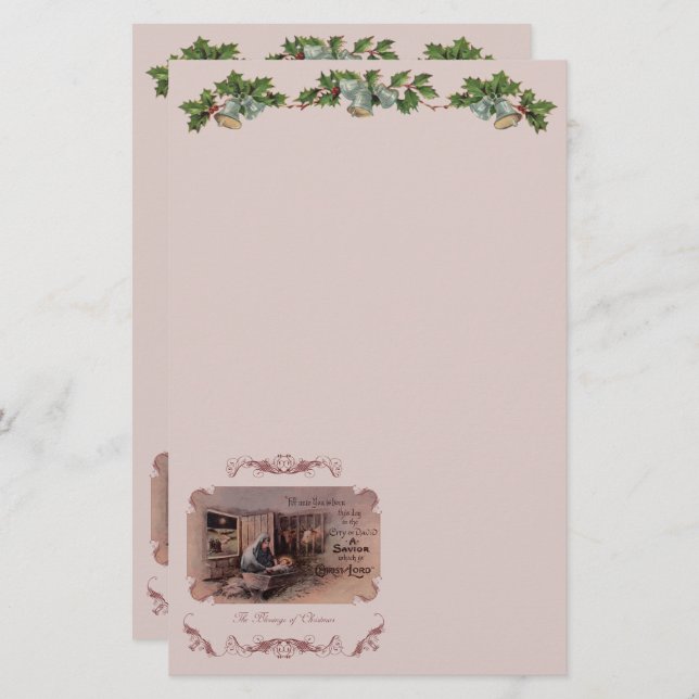 The Blessings of Christmas Stationery (Front/Back)