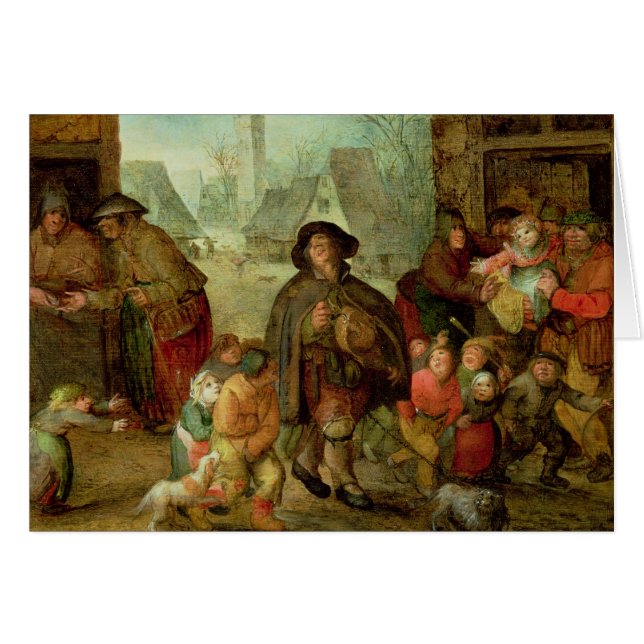 The Blind Hurdy Gurdy Player (Front Horizontal)