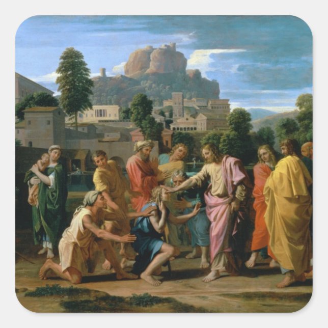 The Blind of Jericho Square Sticker (Front)