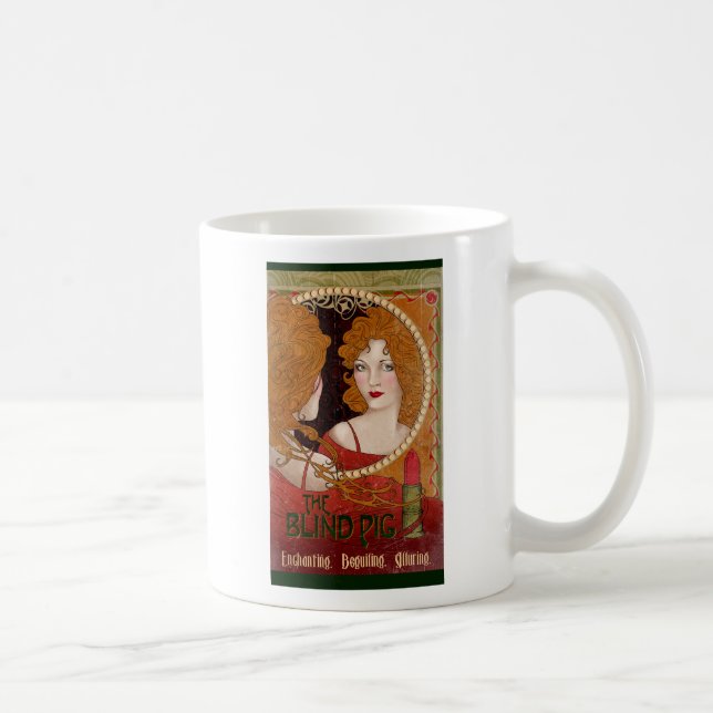 THE BLIND PIG™ Vintage Artwork Coffee Mug (Right)