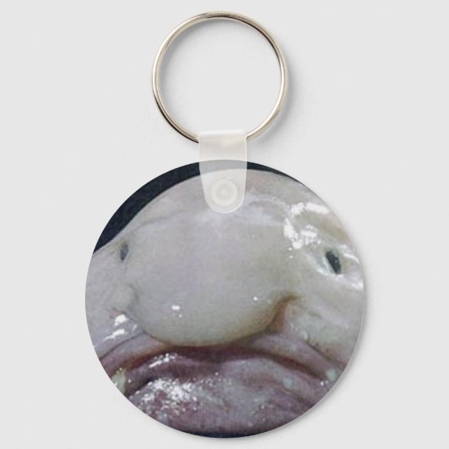 The Blobfish Keychain (Front)