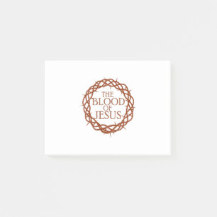 The Blood of Jesus Post-it Notes