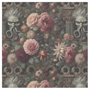 The Bloomeater’s Sermon – Gothic Classic Tile Fabric