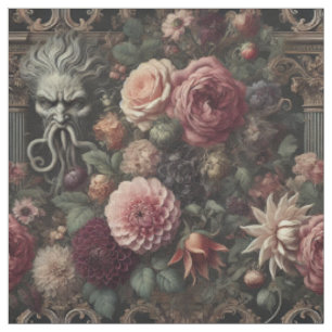 The Bloomeater’s Sermon – Gothic Statement Tile Fabric