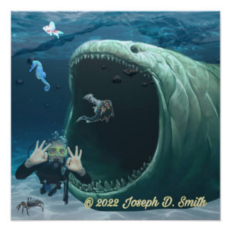 The Bloop's Lunch Photo Print