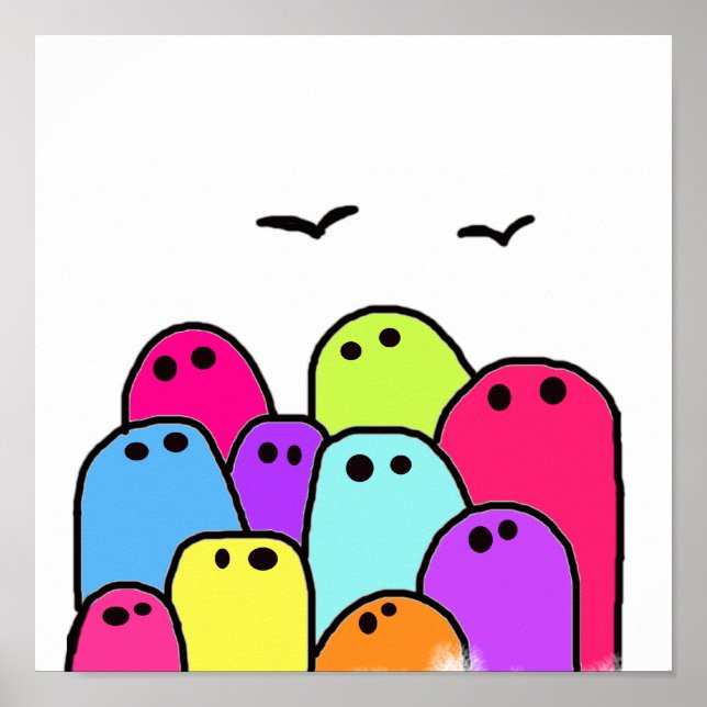 the bloubs print (Front)