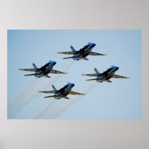 The Blue Angels Poster