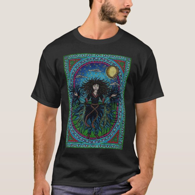 the blue bangshee01 sacred T-Shirt (Front)