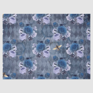 The Blue Bee Series Design 1 Tissue Paper