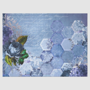 The Blue Bee Series Design 9 Tissue Paper
