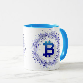 The Blue Bitcoin Mug