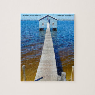 The Blue Boat House Crawley Australia Jigsaw Puzzle