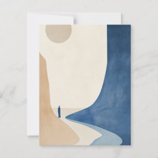The Blue Bohemian World Postcard