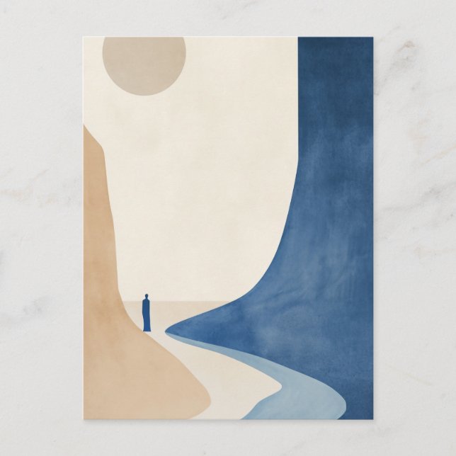 The Blue Bohemian World Postcard (Front)