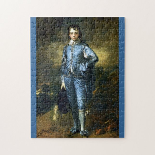 The Blue Boy by Thomas Gainsborough Jigsaw Puzzle (Vertical)