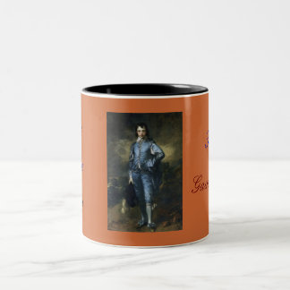 THE BLUE BOY Two-Tone COFFEE MUG