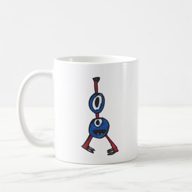 The Blue Bug Mug (Left)