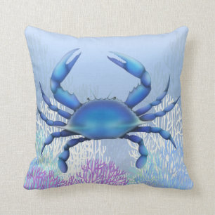The Blue Crab Pillow