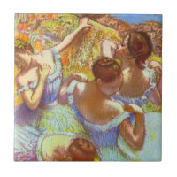 The Blue Dancers by Edgar Degas