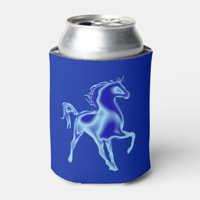 The Blue Horse Can Cooler (Can Front)