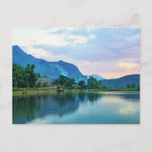 The Blue House Postcard