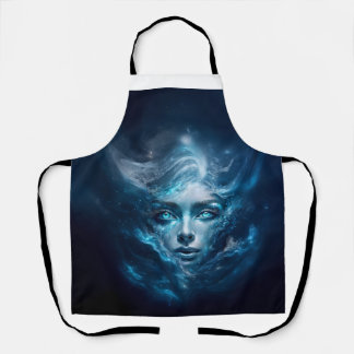 The Blue Ice Queen Apron