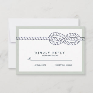 The Blue Knot   Wedding RSVP