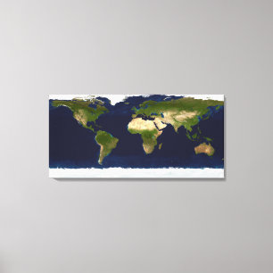 The Blue Marble Canvas Print