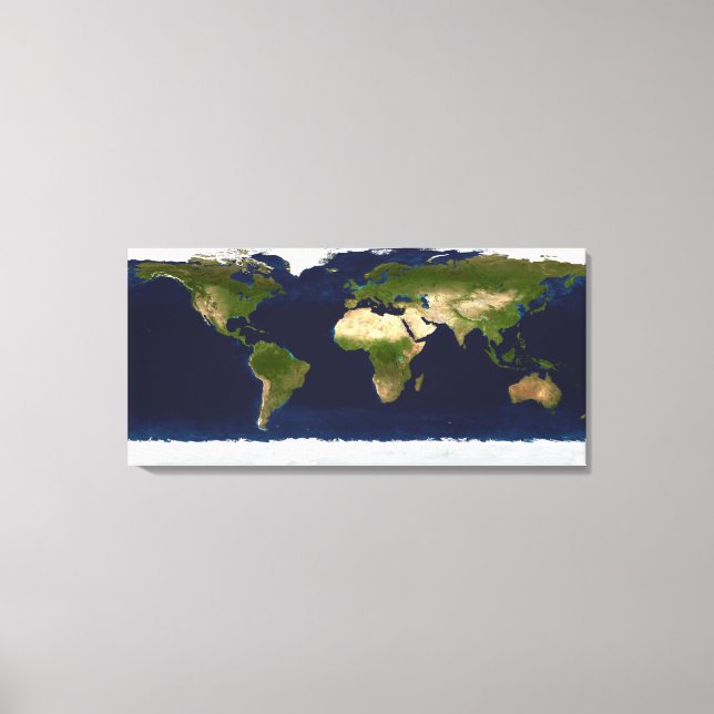 The Blue Marble Canvas Print (Front)